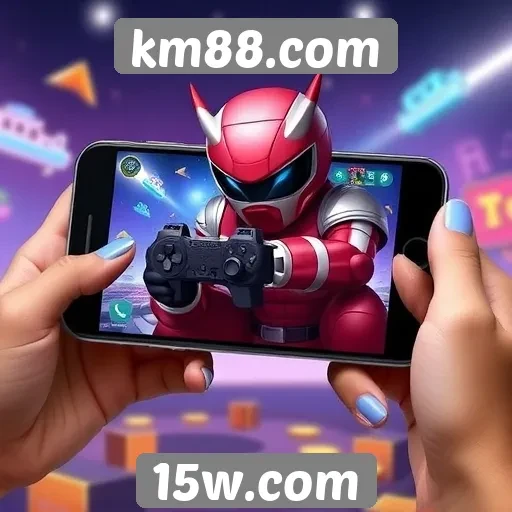 Desempenho de jogos mobile na plataforma km88.com