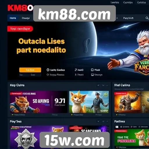Mudanças recentes na interface do usuário do km88.com
